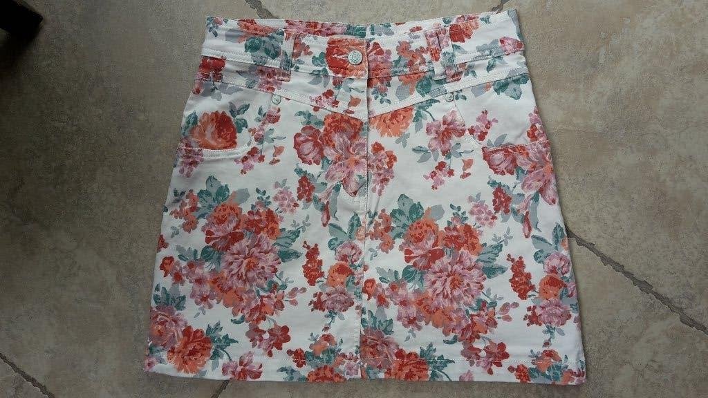 Mooie bloemetjes rok mt 36, Kleding | Dames, Rokken, JBC, Ophalen of Verzenden, Zo goed als nieuw, Maat 36 (S)