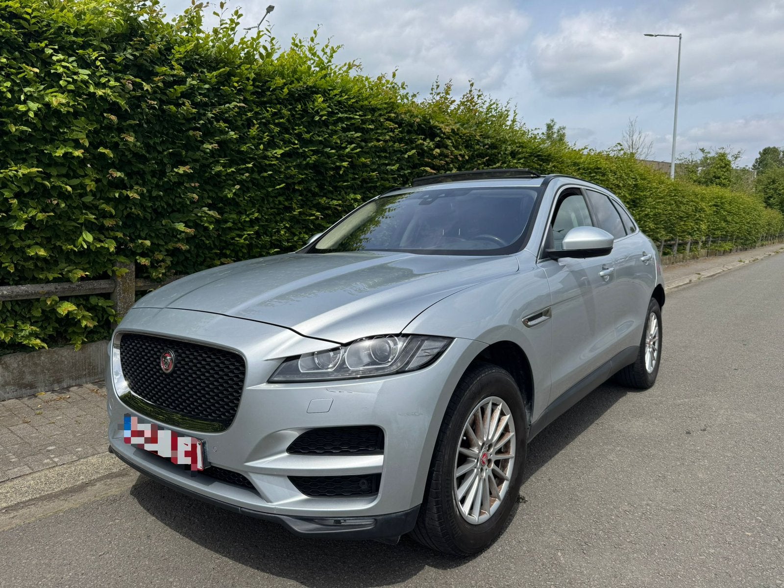 JAGUAR F-PACE 2.0 DIESEL / AUTOMATIC/ EURO 6/ CONTROLE OK, Autos, Cuir, Achat, Euro 6, Entreprise