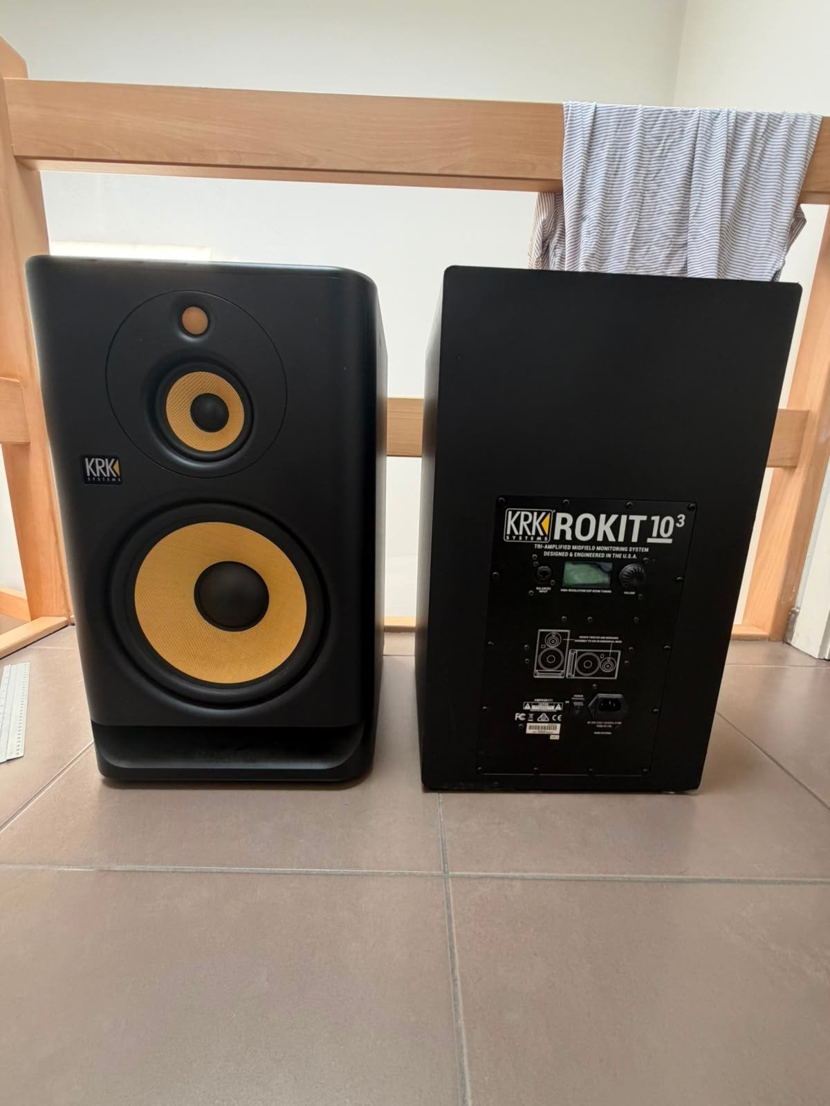 krk rokit 10 gen 3, Audio, Tv en Foto, Luidsprekerboxen, Ophalen, Zo goed als nieuw, Party speaker, KRK