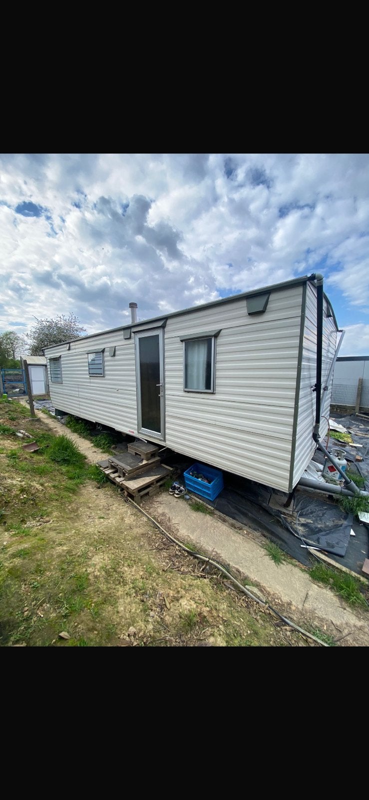 Delta Nordstar stacaravan 9m x 3,1m, Caravans en Kamperen, Tot en met 5