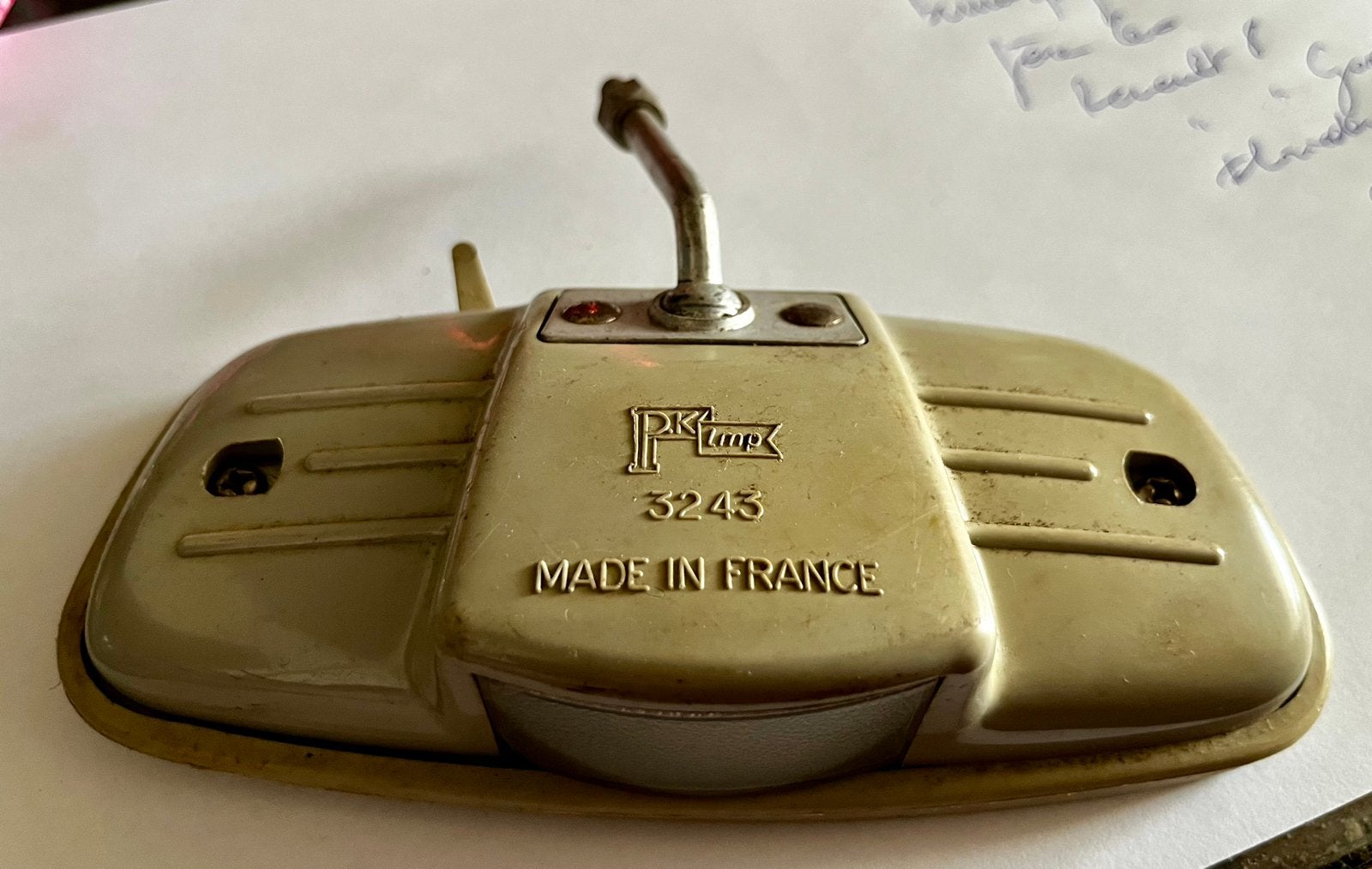 Vintage binnenspiegel Renault, Auto-onderdelen, Ophalen of Verzenden, Renault
