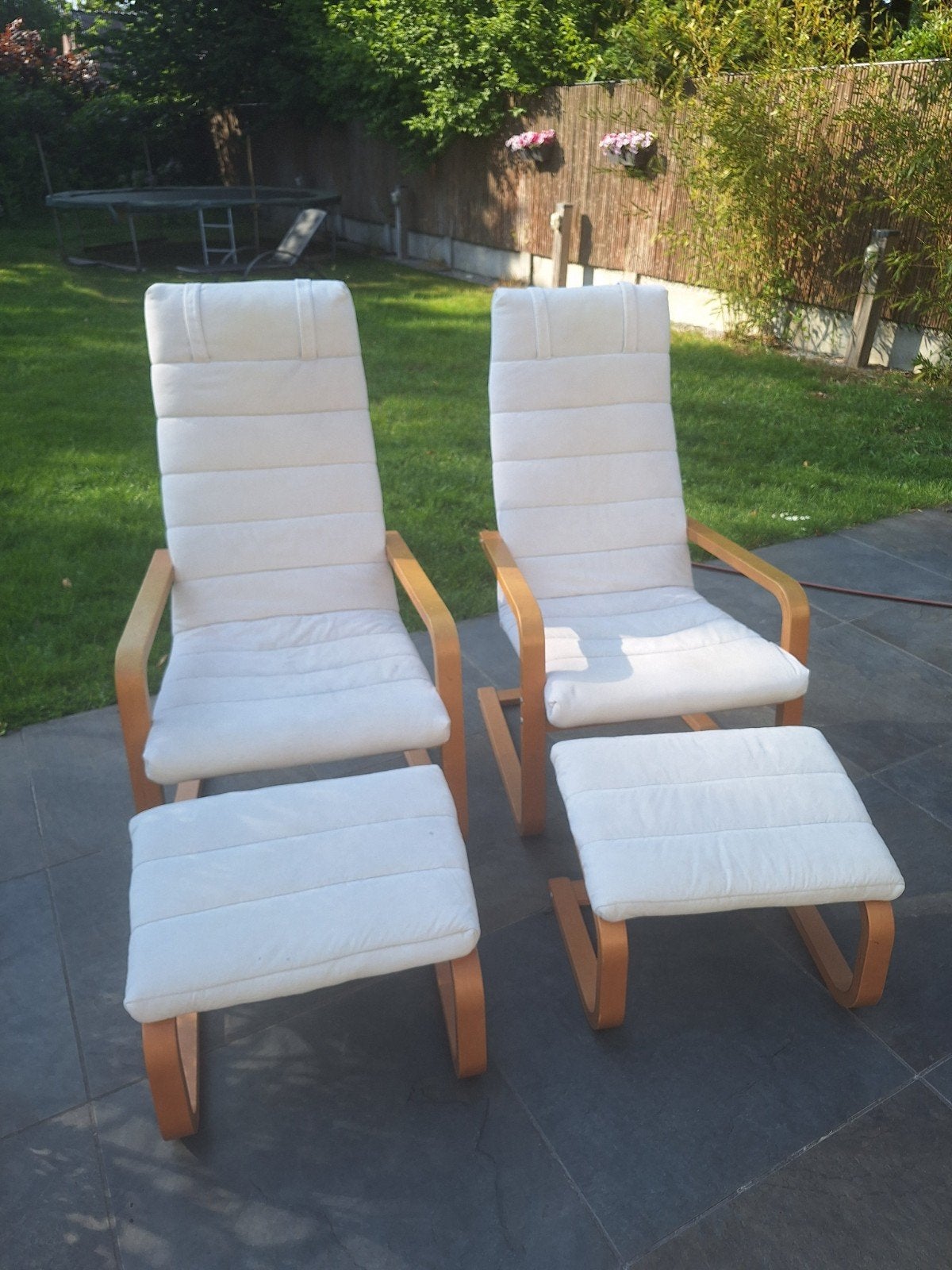 2 Relaxstoelen met voetsteun IKEA, Ophalen