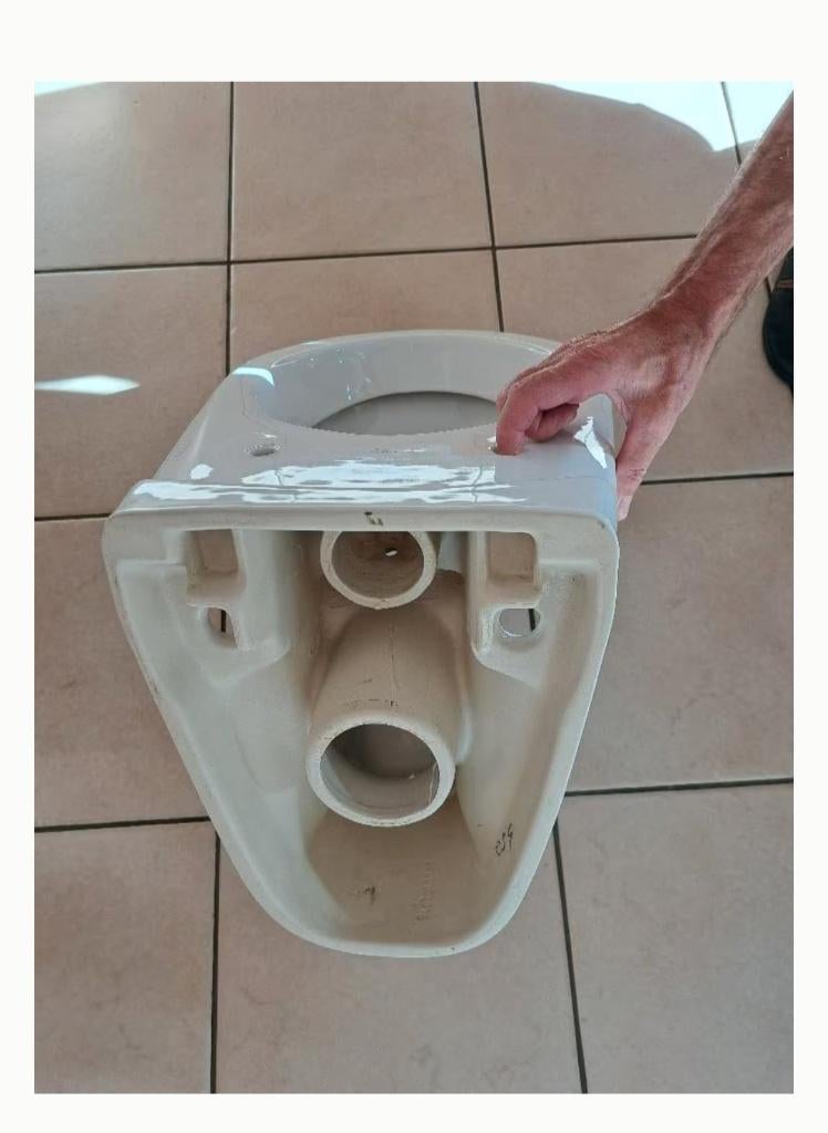 WC suspendu Solinar, Bricolage & Construction, Sanitaire, Comme neuf, Toilettes, Enlèvement
