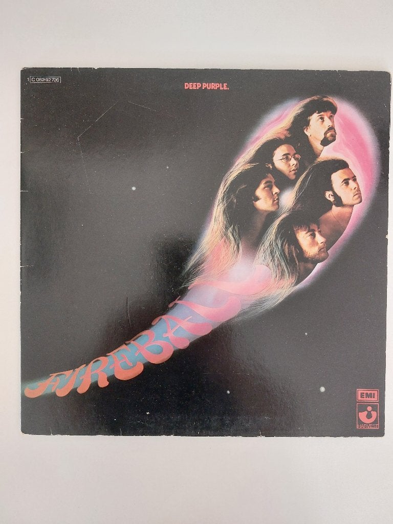 Deep Purple - Fire Ball (1971 - Klaphoes), LP, Gebruikt, Gatefold hoes, Ophalen of Verzenden