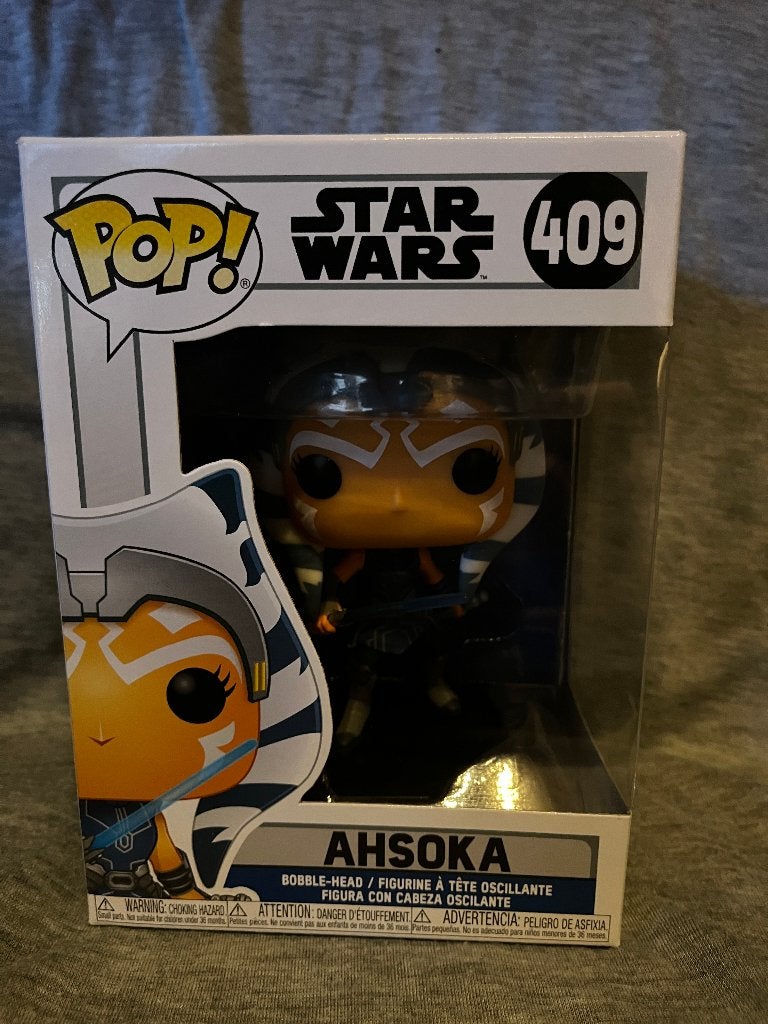 7. Funko Pop ! Star Wars : La guerre des clones - Ahsoka, Enlèvement ou Envoi, Comme neuf, Statue ou Buste