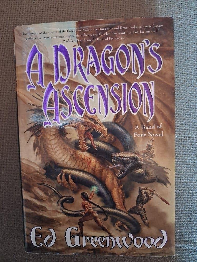 A DRAGON'S ASCENSION - ED GREENWOOD - ENGELSE VERSIE, Enlèvement ou Envoi