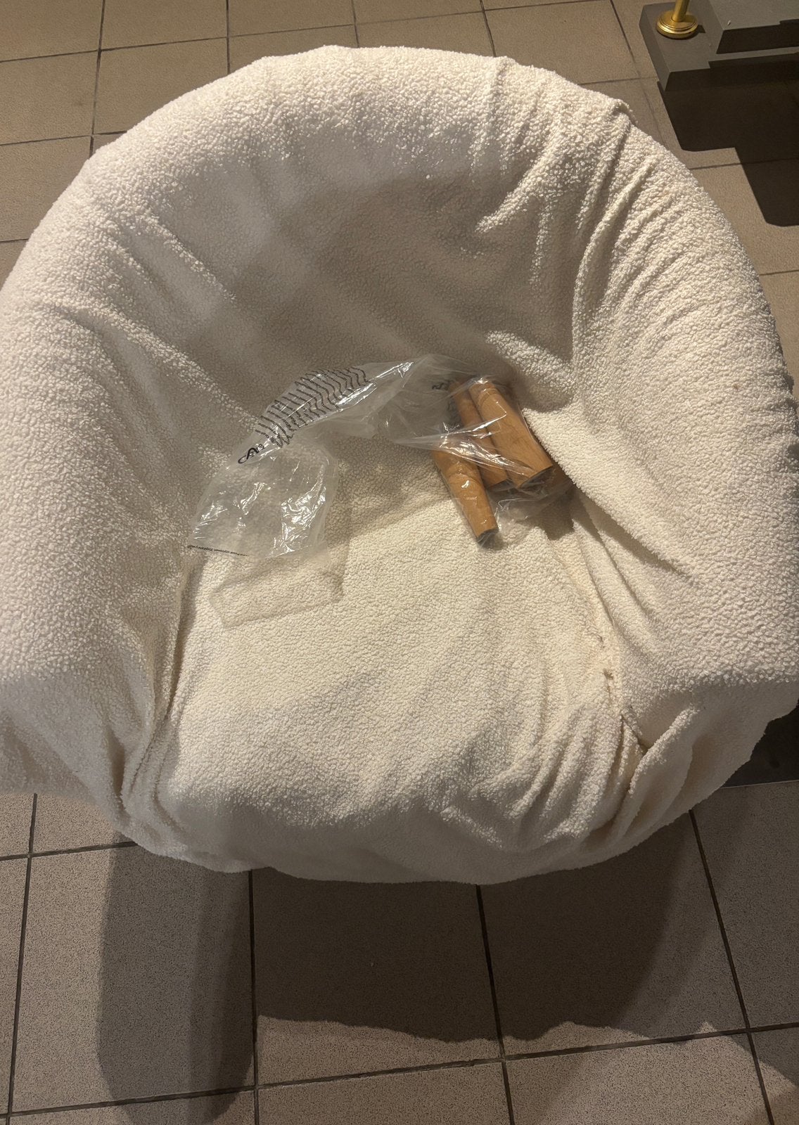 Fauteuil Ikea TULLSTA + housse, Maison & Meubles, Fauteuils, Utilisé, Synthétique, Enlèvement