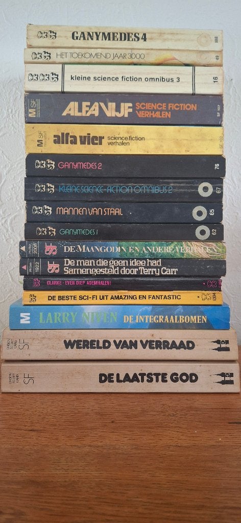 Science fiction boeken, Ophalen, Gelezen