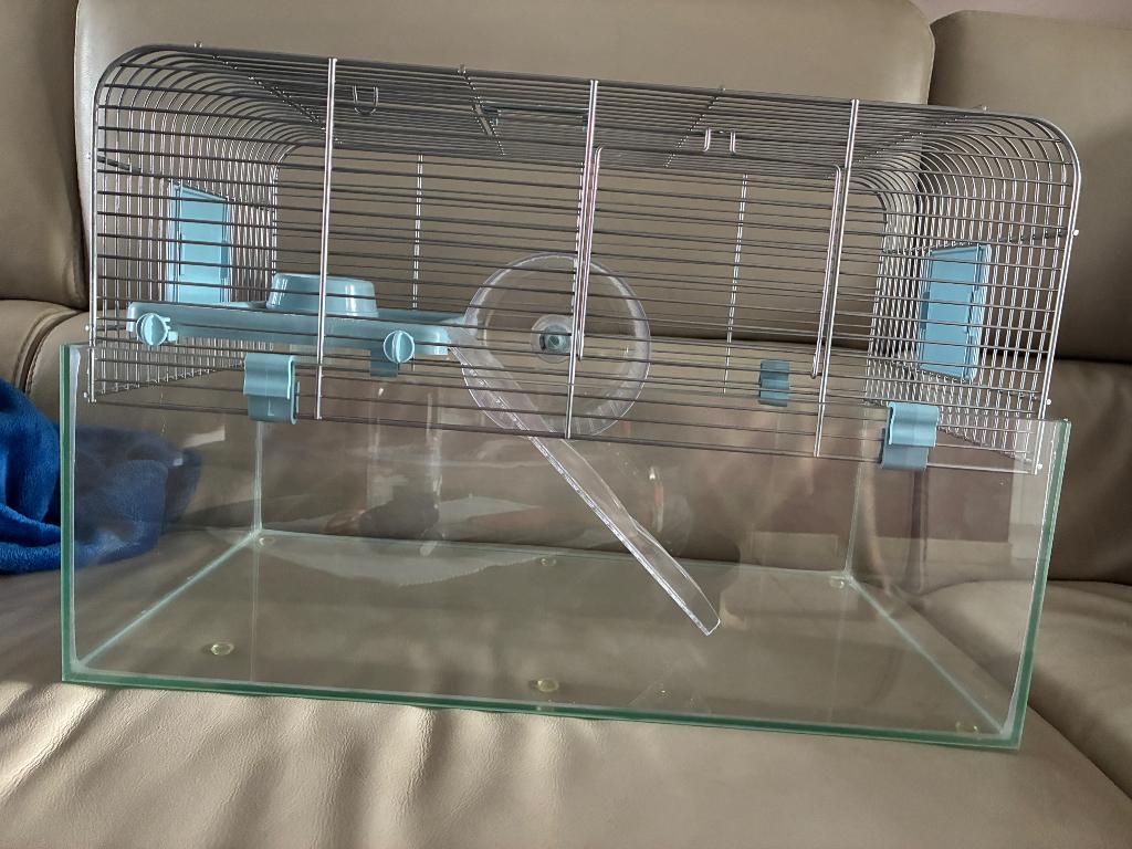 Hamsterkooi, Kooi, Minder dan 75 cm, Zo goed als nieuw, Hamster