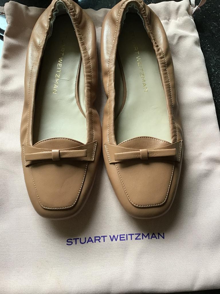 Stuart Weitzman nieuwe Bria ballet flat mt 37.5, Neuf, Stuart weitzman, Enlèvement ou Envoi, Ballerines