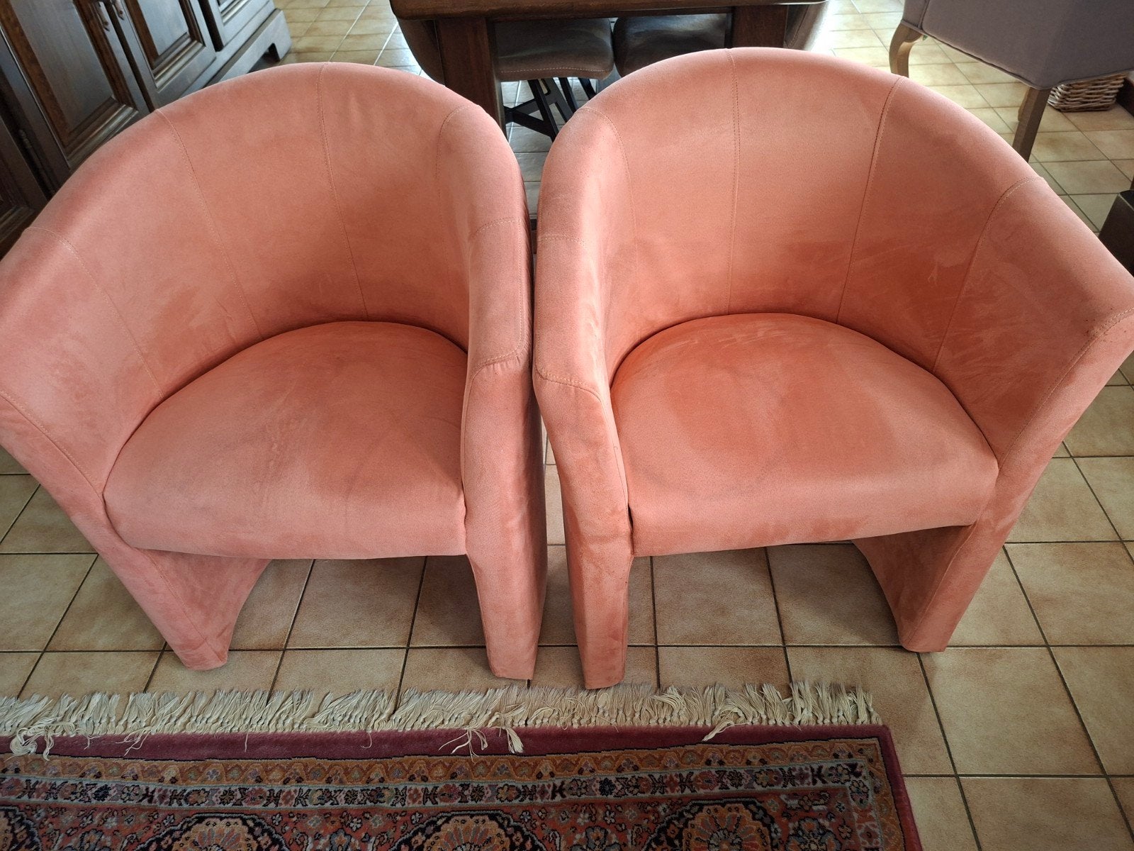 Twee bijzetzeteltjes, Ophalen of Verzenden