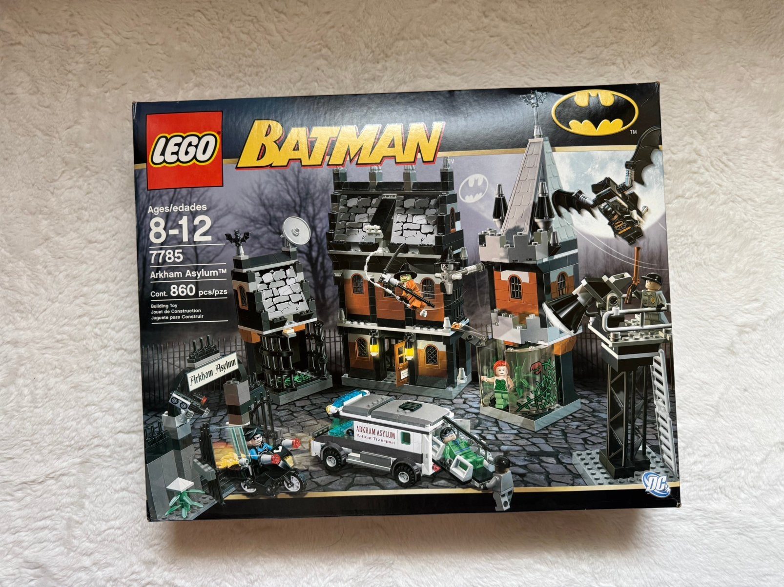 Lego Batman 7785 Arkham Asylum NOUVEAU, Neuf, Ensemble complet, Enlèvement ou Envoi, Overige thema's