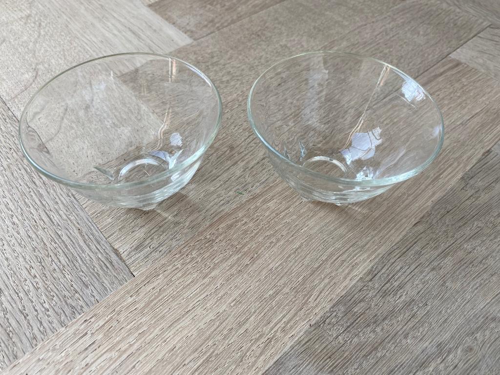 Glazen schaaltjes, Ophalen of Verzenden
