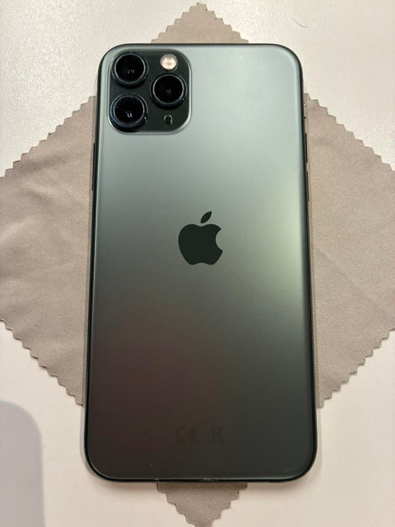 iPhone 11 Pro (groen, 64GB, 96% batterij), Ophalen, Zo goed als nieuw, 96 %, Groen