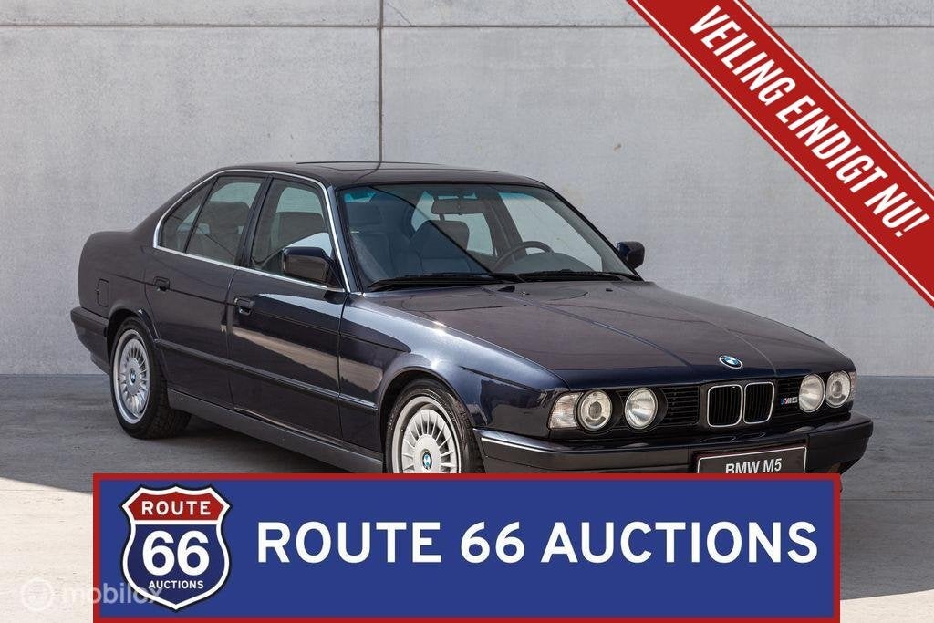 BMW M5 E34 | 1991 | Route 66 Auctions, Autos, Achat, Entreprise, Boîte manuelle, Autre carrosserie