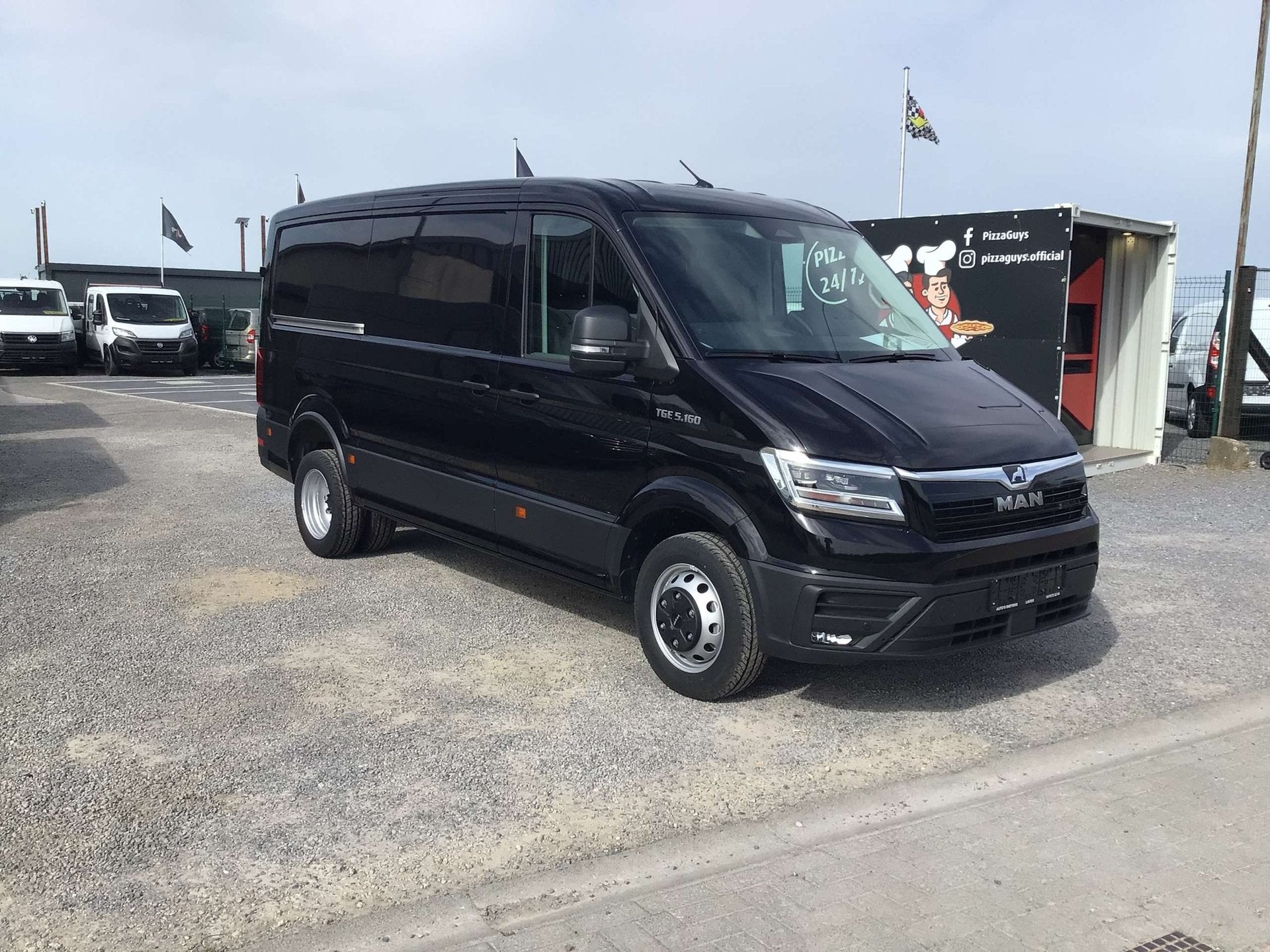 MAN TGE l3h2 160pk automaat 2025 20km dubbel/wielen 42950e e, Auto's, Overige Auto's, Automaat, Stof, Gebruikt, 4 cilinders