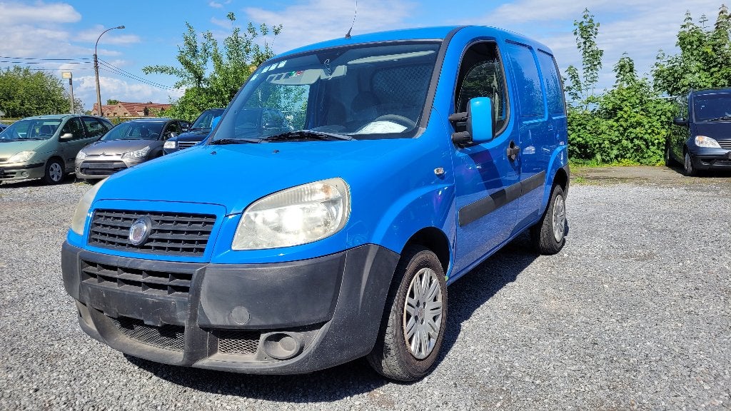 fiat doblo 1.6i/CNG 137000KM AIRCO 2009 !!! EERST LEZEN !!, Auto's, Bestelwagens en Lichte vracht, Voorwielaandrijving, Stof, 4 cilinders