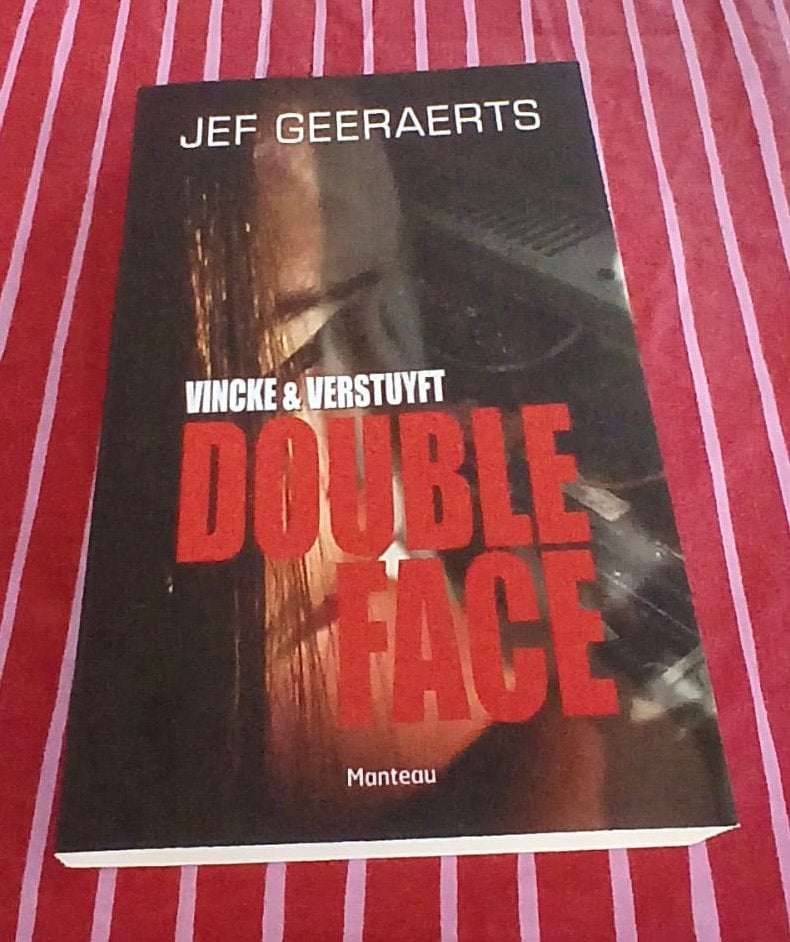Misdaadroman “Double-Face” van Jef Geeraerts, Boeken, Ophalen of Verzenden, Zo goed als nieuw, België