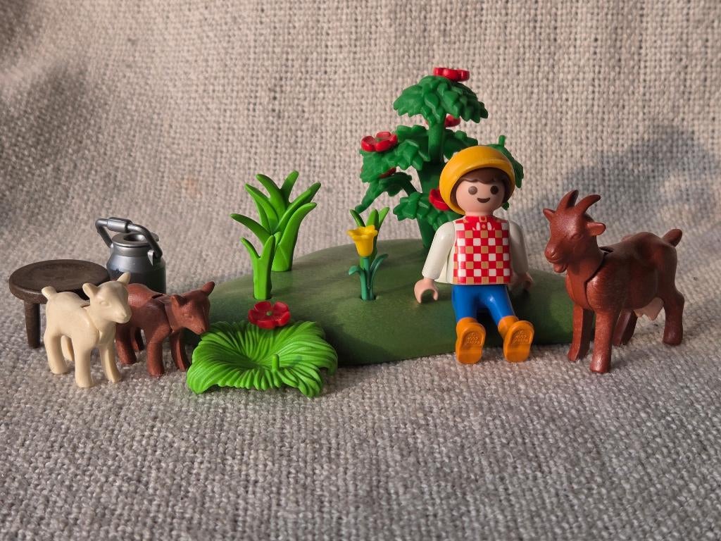 Playmobil Jongen met Geiten (4499), Kinderen en Baby's, Speelgoed | Playmobil, Ophalen of Verzenden, Zo goed als nieuw, Complete set