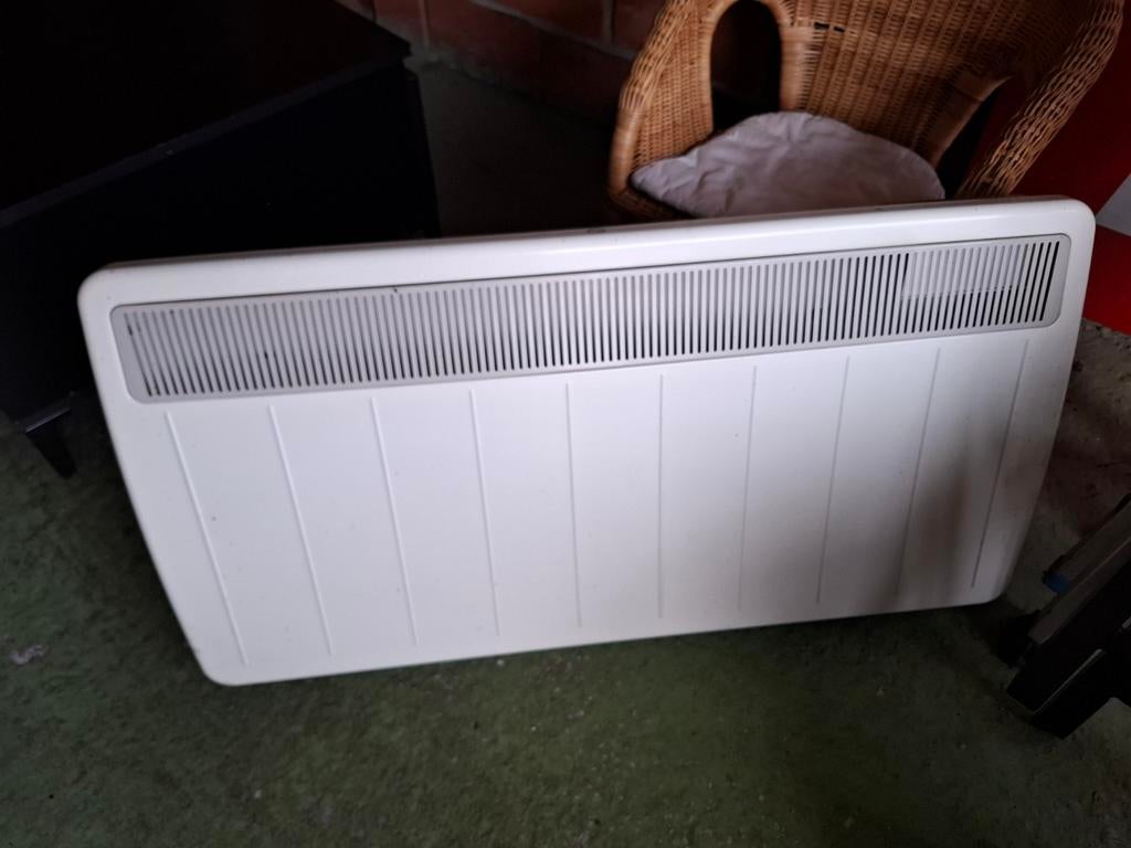 Chauffage électrique au feu., Enlèvement
