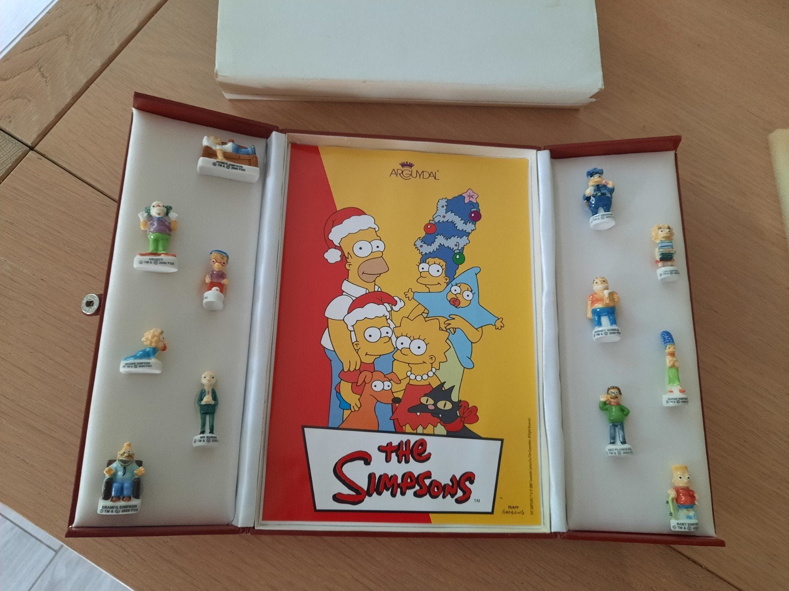 Coffret de fèves  the Simpsons, Collections