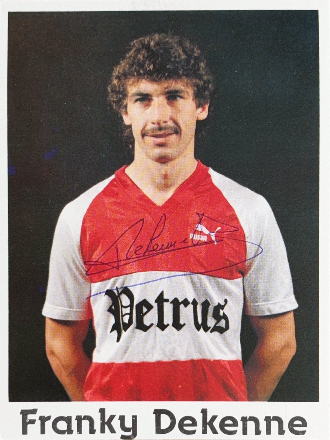 Spelerskaart Franky Dekenne - KSV Waregem, Verzenden, Gebruikt, Spelerskaart