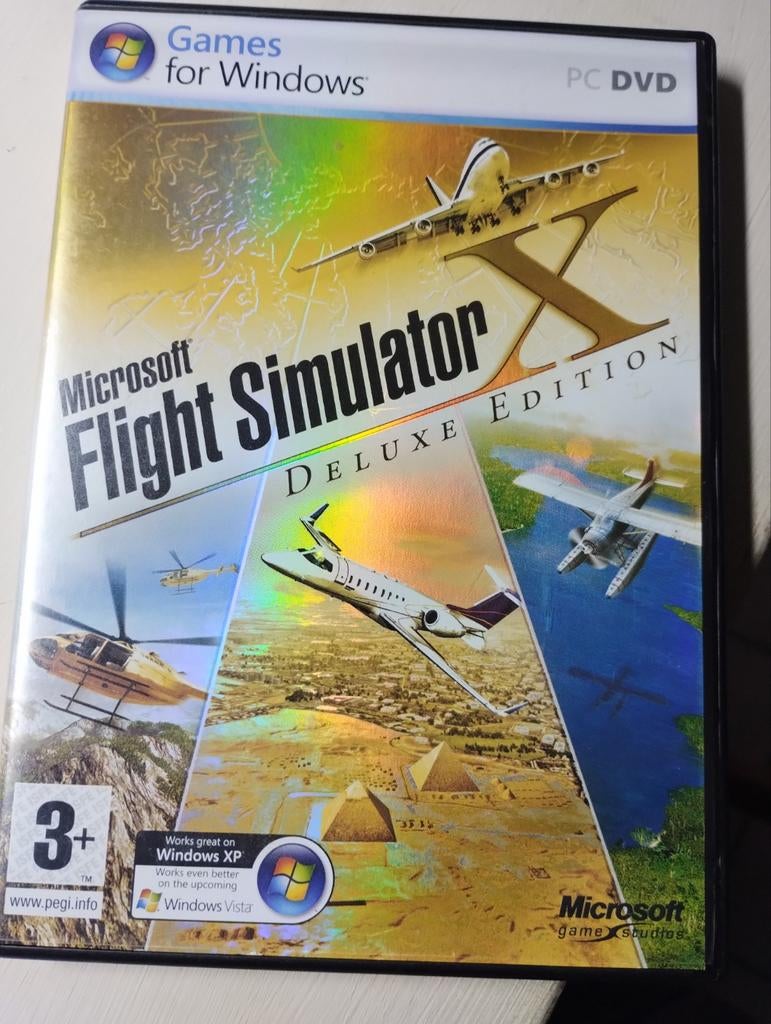 Microsoft Flight Simulator... deluxe edition..., Games en Spelcomputers, Games | Pc, Ophalen of Verzenden