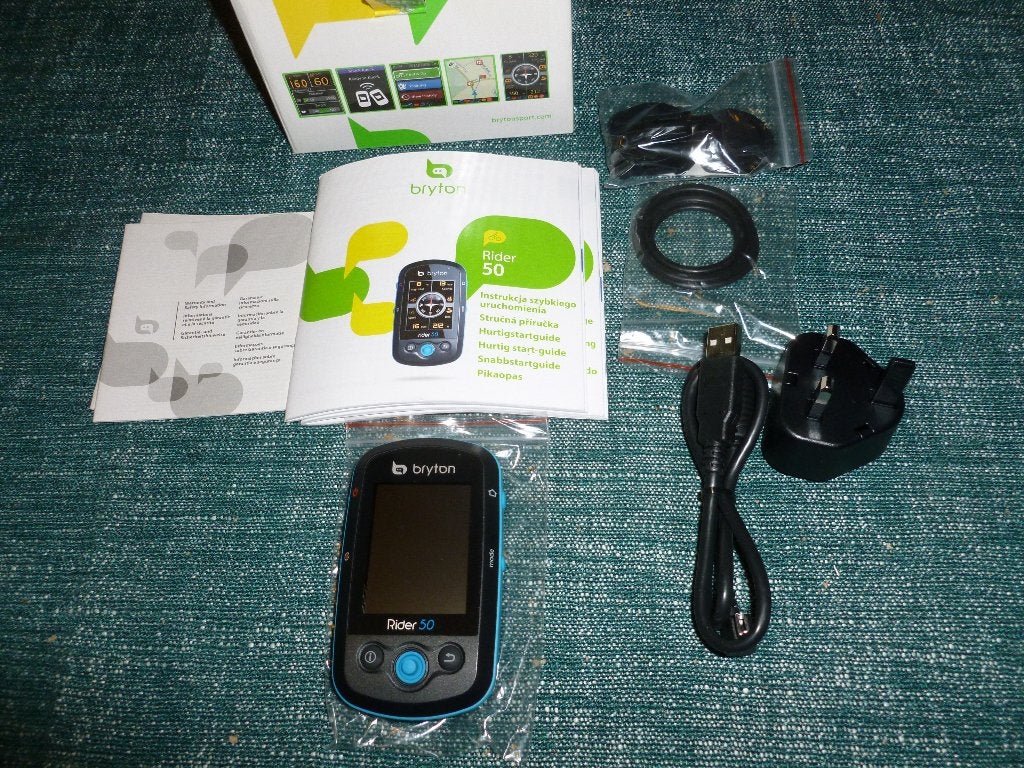 Bryton Rider 50 GPS fietscomputer, Fietsen en Brommers, Fietsaccessoires | Fietscomputers, Ophalen of Verzenden, GPS, Nieuw