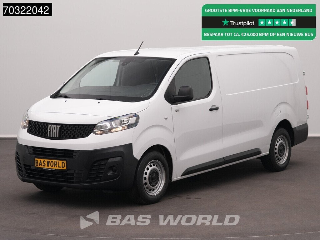 Fiat Scudo 144pk L3H1 Airco Cruise Parkeersensoren Euro6 L3, Auto's, Bestelwagens en Lichte vracht, Bedrijf, Te koop, Airconditioning