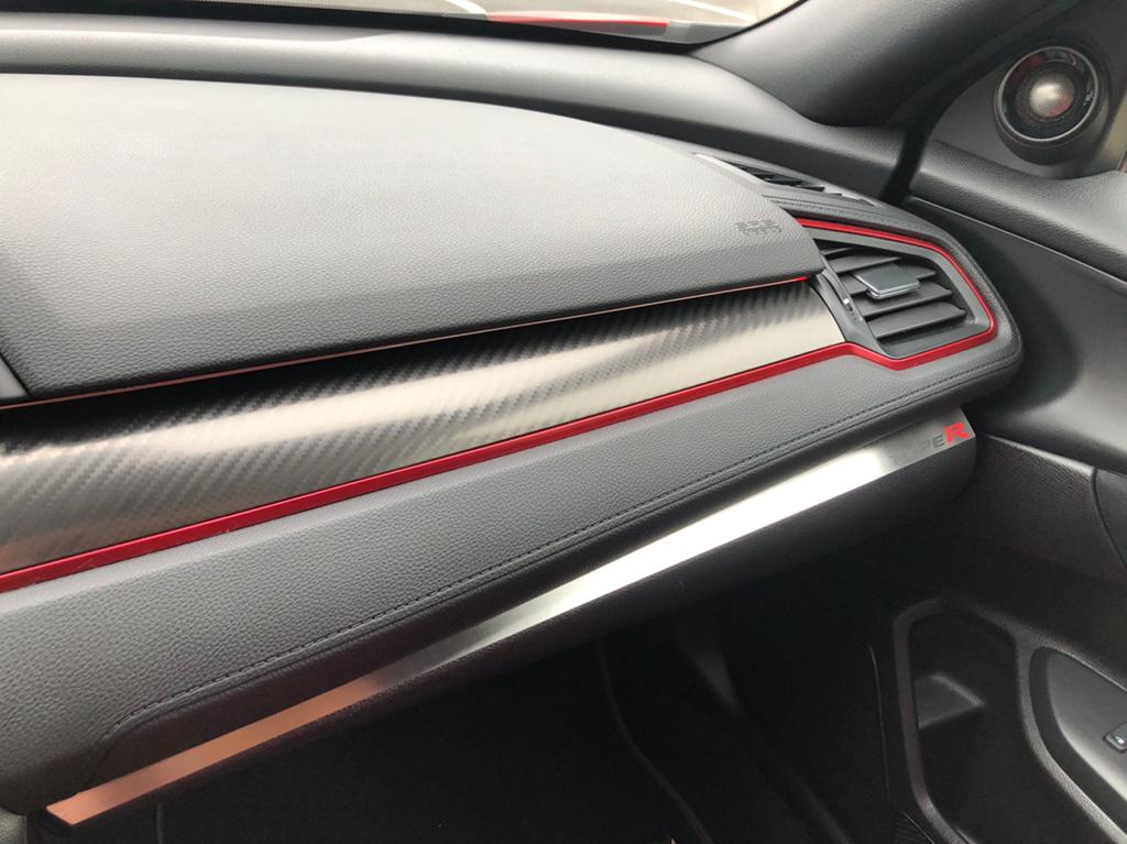 Moulure décorative en inox Honda Civic Type R FK8, Enlèvement ou Envoi, Neuf, Honda