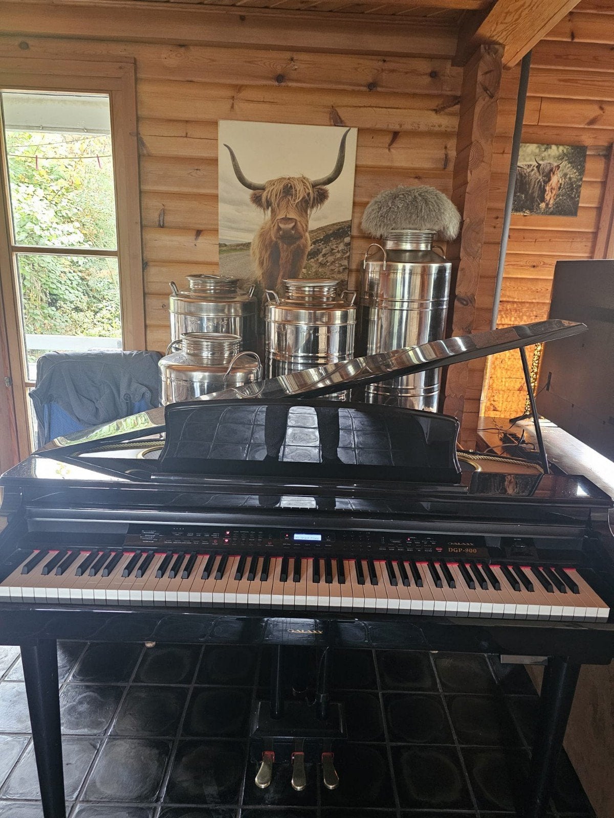 digitale piano, Muziek en Instrumenten, Ophalen, Zwart, Piano, Digitaal