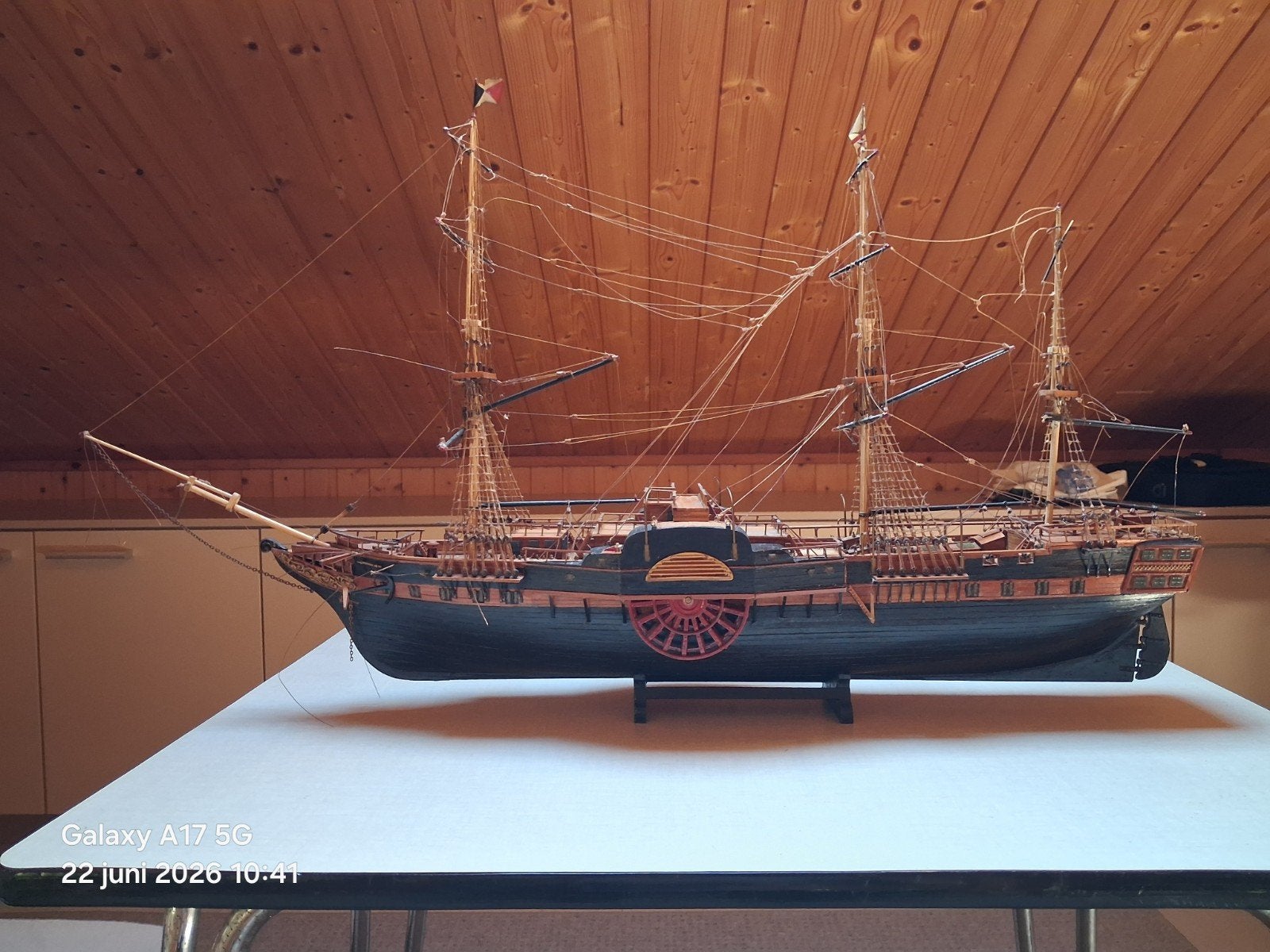 houten modelboot, Enlèvement, Utilisé