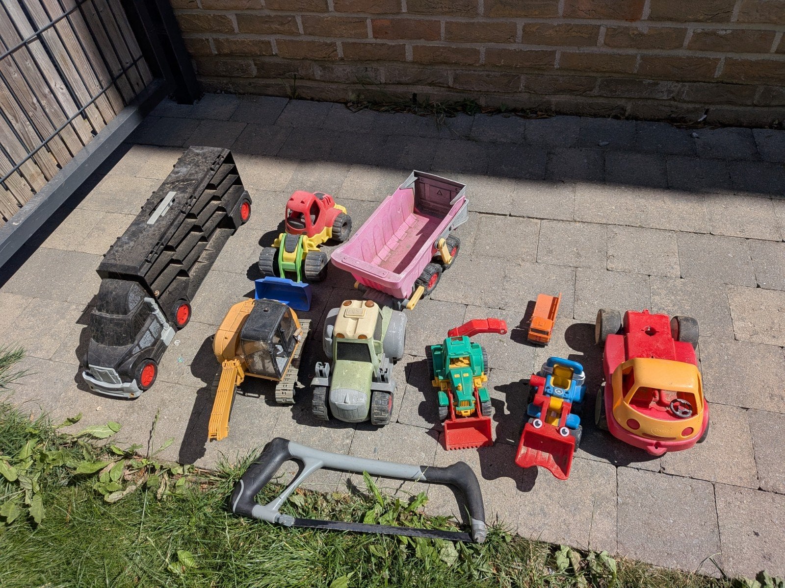 Gratis af te halen: Lot speelgoedvoertuigen & werkvoertuigen, Kinderen en Baby's, Ophalen