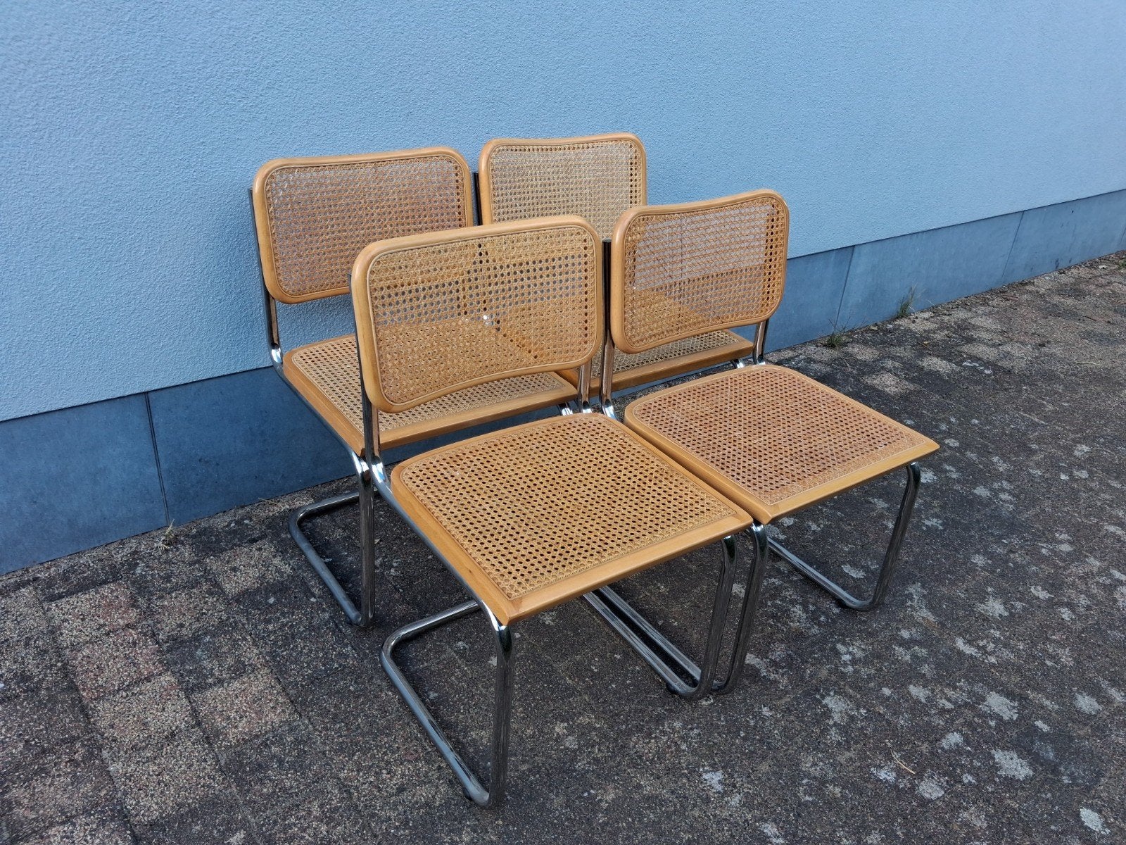 4  cesca-model stoelen naar Marcel Breuer, Huis en Inrichting, Ophalen