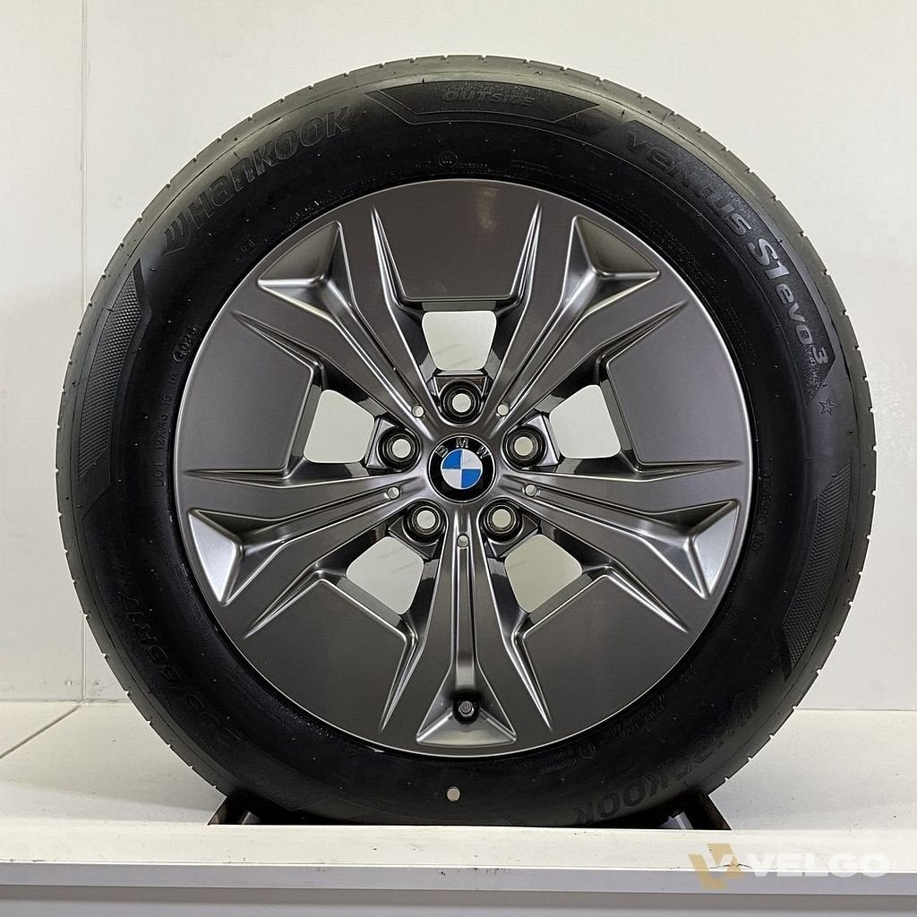 BMW X1 IX1 U11 X2 IX2 U10 SET VELGEN + ZOMERBANDEN 17 INCH O, Pneus et Jantes, Véhicule de tourisme, Pneus été, -