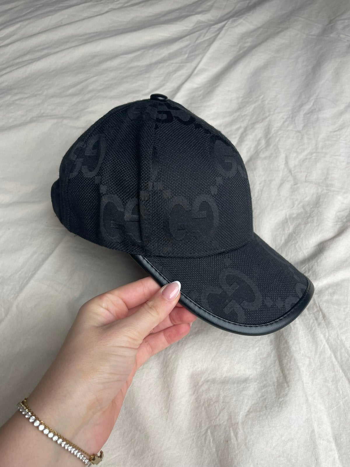 Bonnet Gucci Jumbo GG, Vêtements | Hommes, Enlèvement ou Envoi, Comme neuf, Casquette