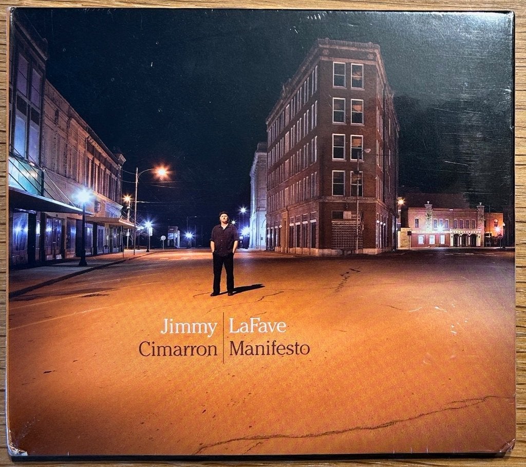 JIMMY LAFAVE - Cimarron | Manifesto (CD), CD & DVD, Enlèvement ou Envoi, Comme neuf, Chanteur-compositeur, Digipak