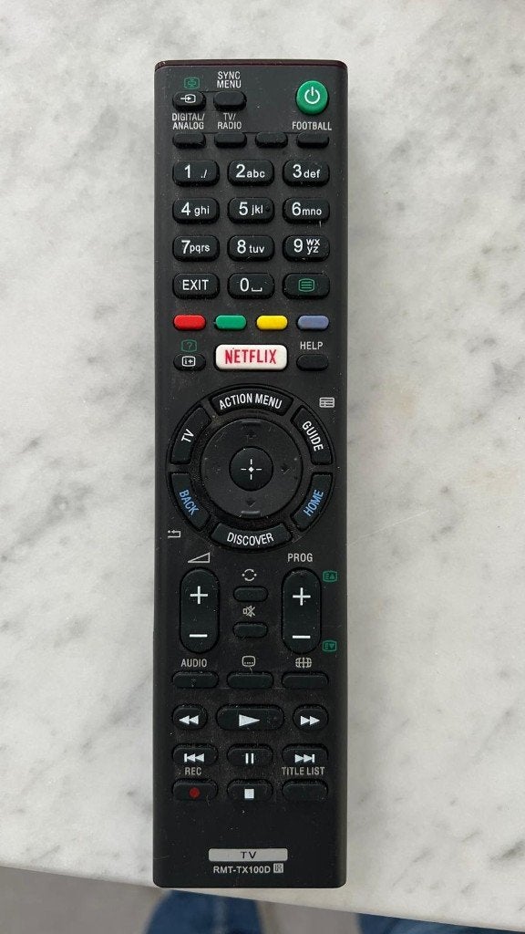 Télécommande TV Sony RMT-TX100D (clone), Audio, Tv en Foto, Ophalen, Nieuw, Universeel, Tv