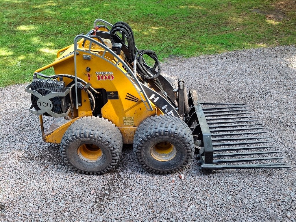 Sherpa 100 skidsteer, schranklader, wiellader, diesel., Ophalen, Wiellader of Shovel