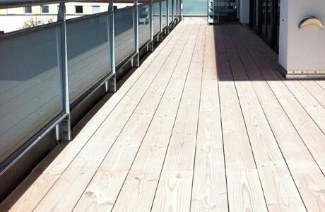 Douglas vlonderplanken Decking 21x140mm, Neuf, Enlèvement ou Envoi, Intérieur, Autres matériaux