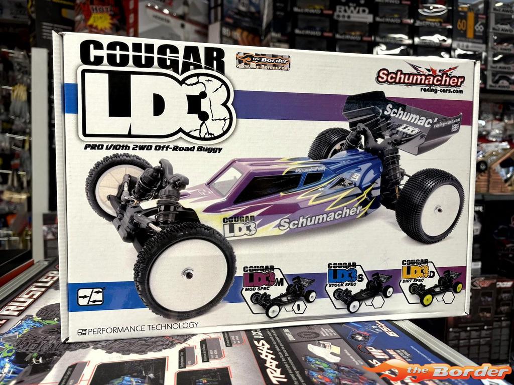 Schumacher cougar LD3 nieuw in box, Ophalen, Zo goed als nieuw