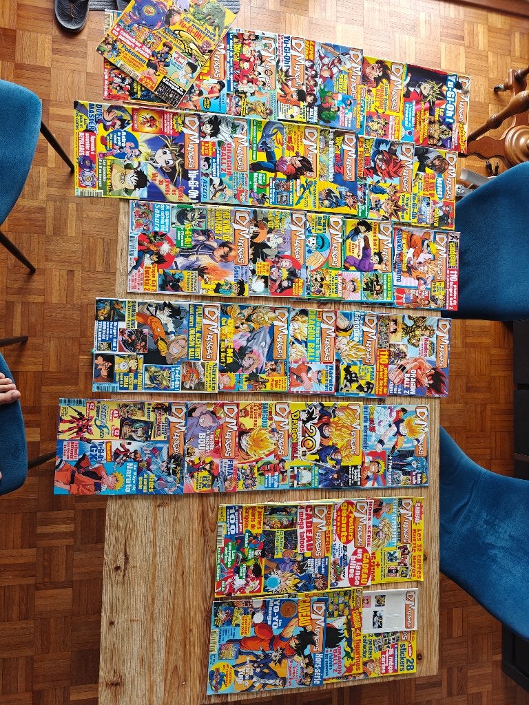 Dragon ball Z D.Mangas Magazine FR, Livres, Plusieurs BD, Enlèvement ou Envoi, Utilisé