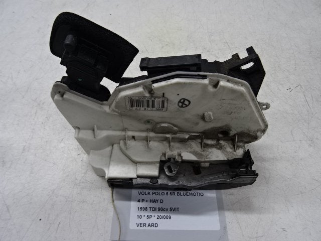 SERRURE DE PORTE ARRIÈRE DROITE Polo V (6R) (5K4839016), Autos : Pièces & Accessoires, Utilisé, Arrière, Volkswagen