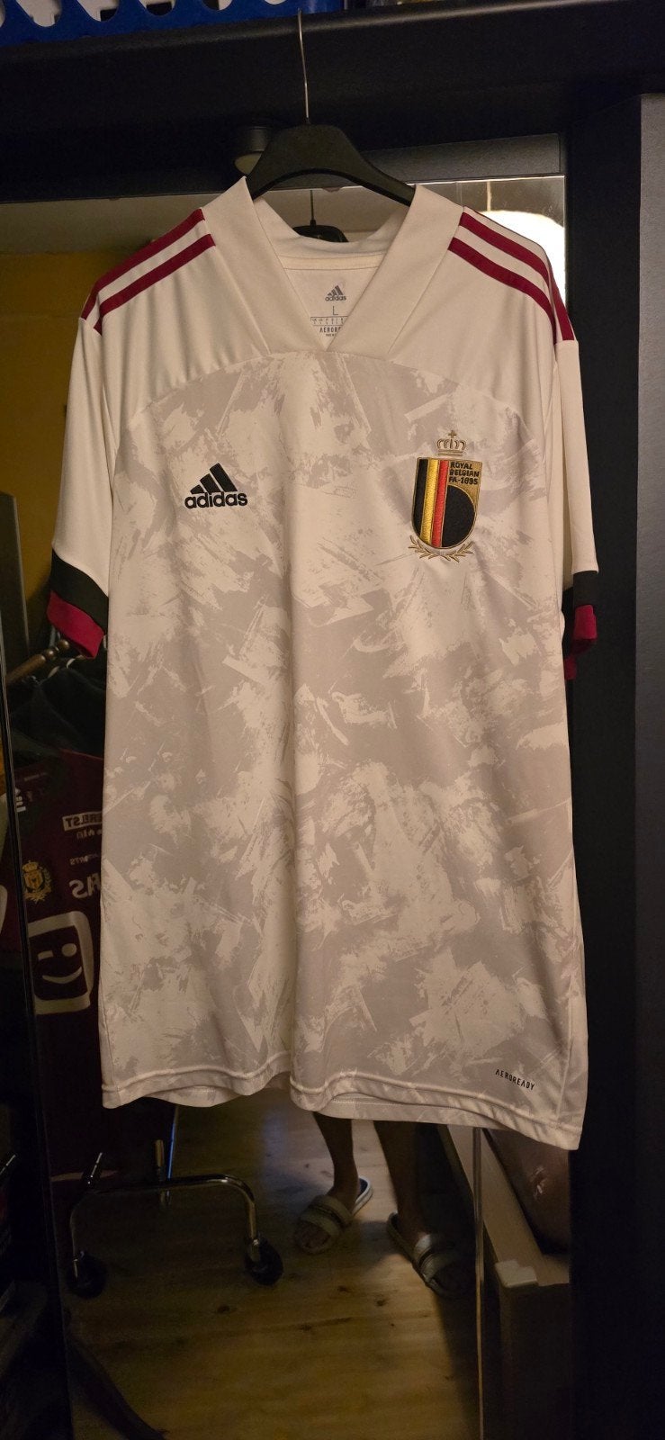 Belgium Uitshirt 2020-2022, Sport en Fitness, Ophalen
