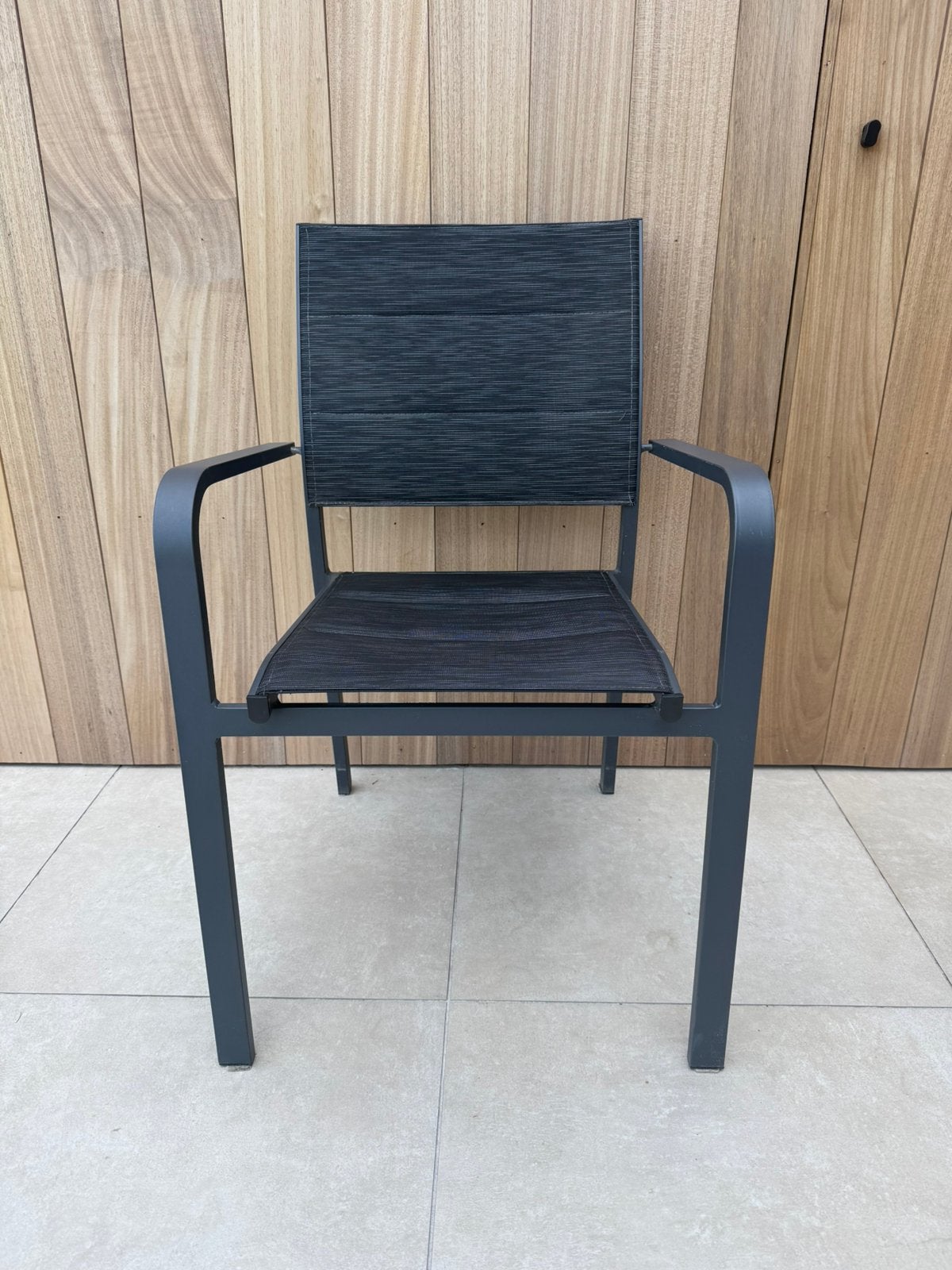 3 tuinstoelen Bois Le Duc, Ophalen, Gebruikt