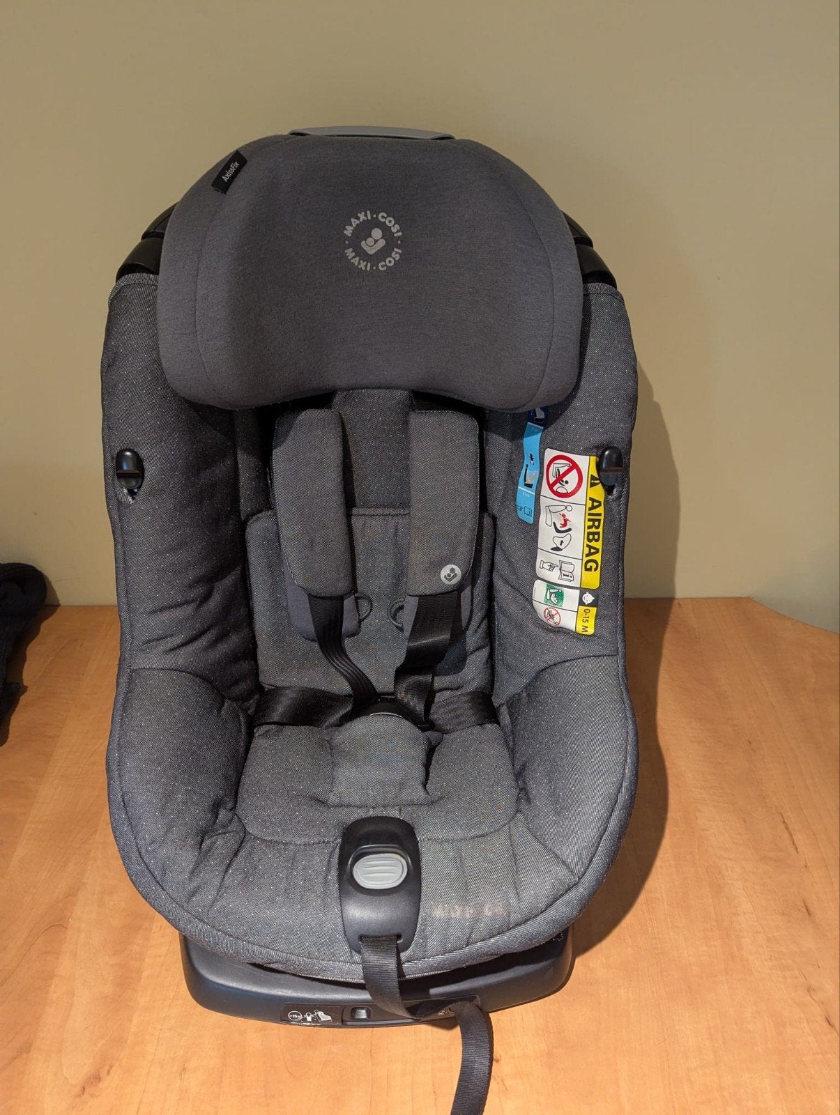 Maxi cosi axissfix, 0 à 18 kg, Enlèvement, Isofix, Dossier réglable