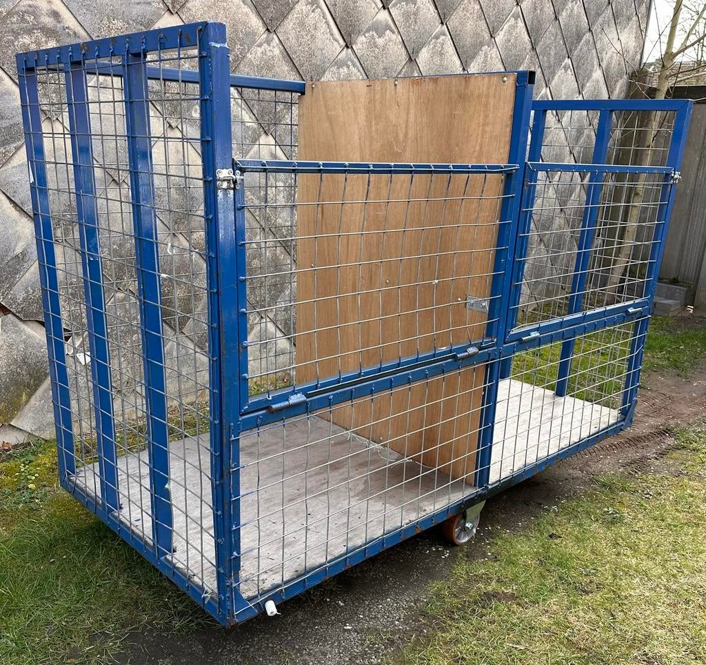 Transportwagen voor opslag 2m lang, Ophalen