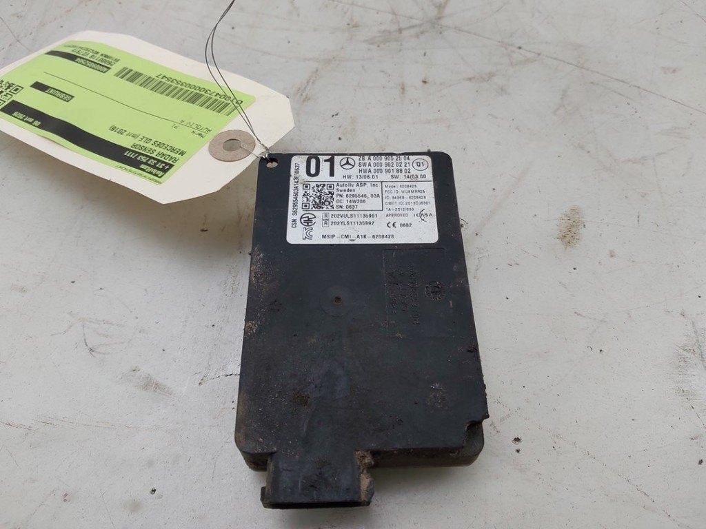 RADAR SENSOR Mercedes-Benz GLE Coupe (C292), Gebruikt, Mercedes-Benz, Dialog.mb@mercedes-benz.com, Mercedes-Benz AG
