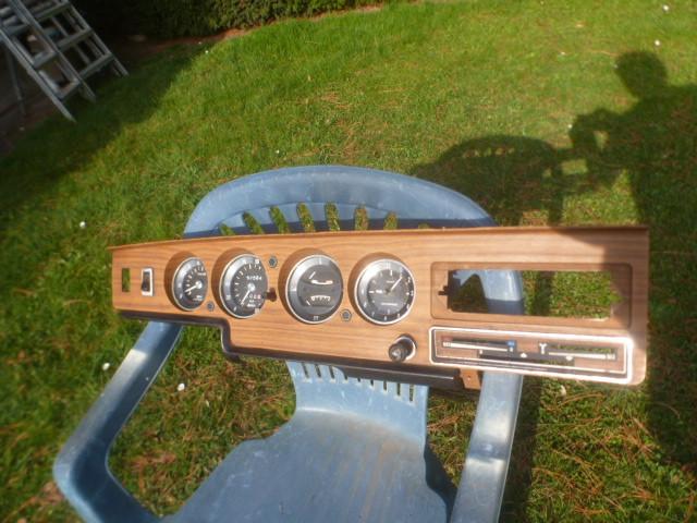 SIMCA 1301/1501: Balie, cpt - rond  en horloge: Veglia, Auto-onderdelen, Dashboard en Schakelaars, Gebruikt, Ophalen of Verzenden