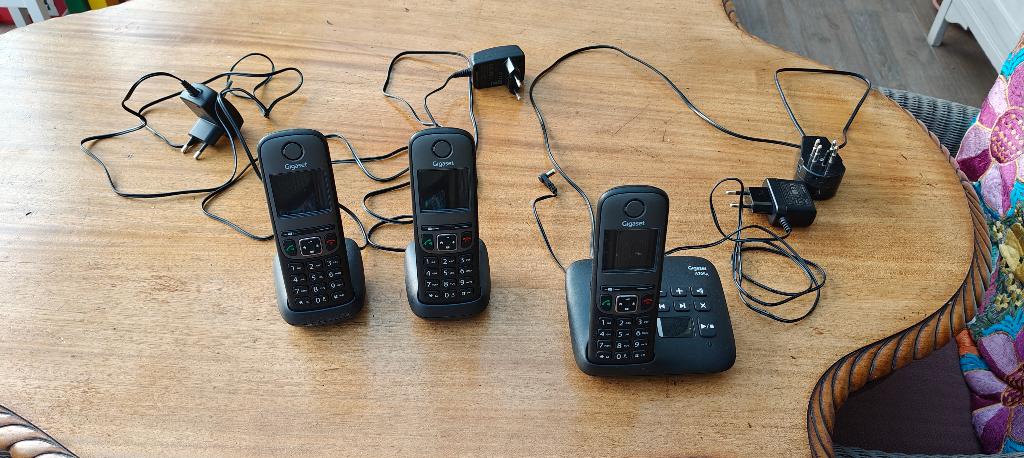 ensemble de téléphones portables pour téléphone fixe, Enlèvement, Comme neuf